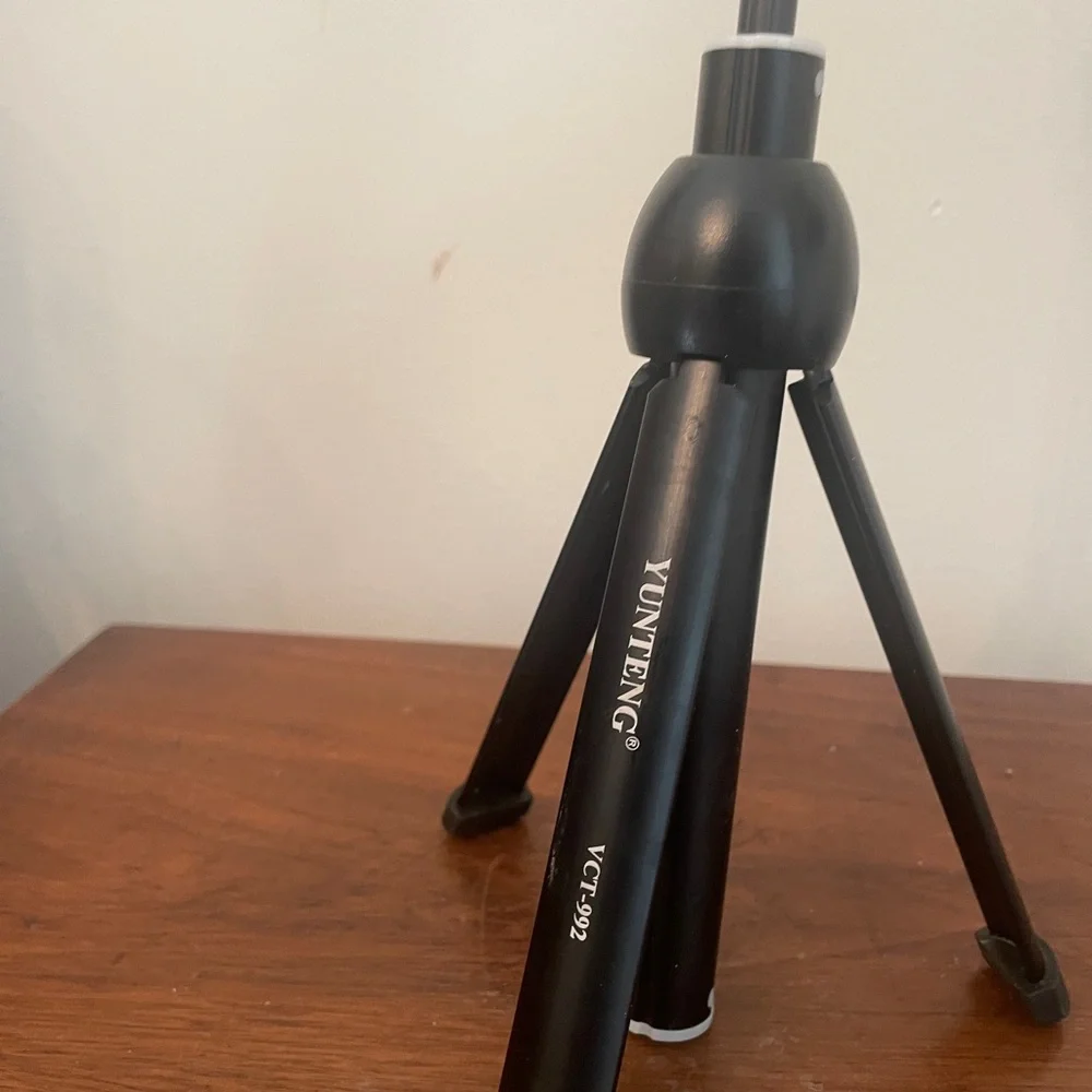 Black Tripod for phone